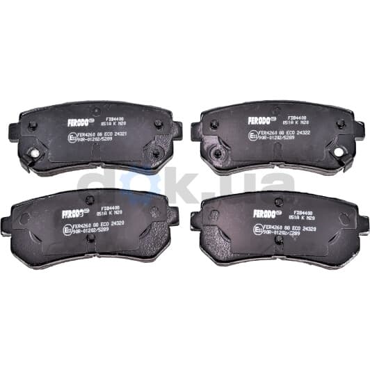 FDB4408 Ferodo Гальмівні колодки