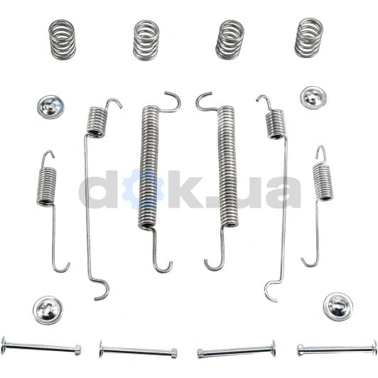 1 987 475 051 Bosch Монтажный комплект барабанных тормозных колодок