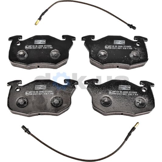 571332CH Champion Тормозные колодки
