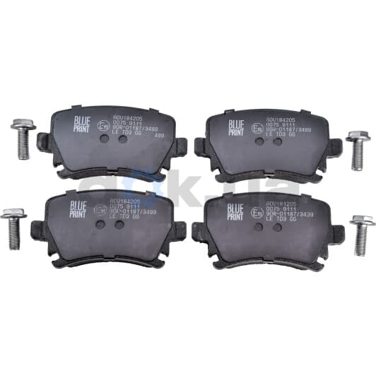 ADV184205 Blue Print Тормозные колодки