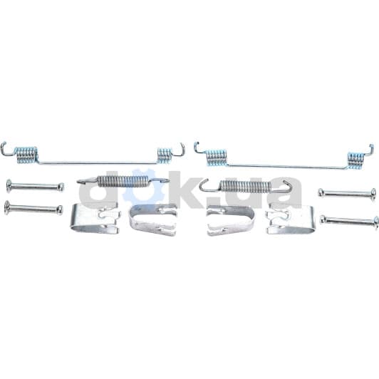 LY1291 Delphi Монтажный комплект барабанных тормозных колодок