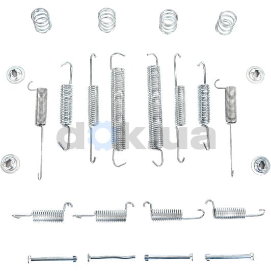 D3942A Autofren Seinsa Монтажный комплект барабанных тормозных колодок