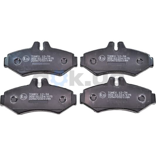 1234 Tomex Тормозные колодки