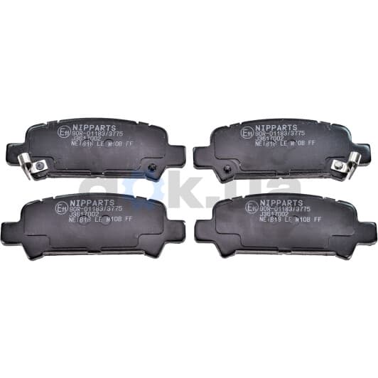 J3617002 Nipparts Тормозные колодки