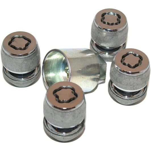 Комплект гайок-секреток із ключем Land Rover LR086417