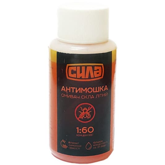Концентрат омивача Сила Антимошка літній лимон (0.05 л)