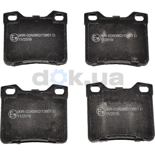 55449 Asam Гальмівні колодки