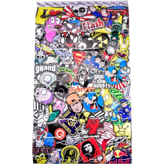 Наклейка Vitol Pazzle Sticker Bomb P-10