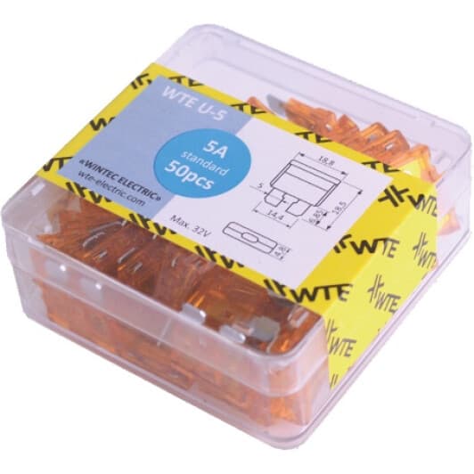 Набор предохранителей WTE WTE-U5 FT midi (normal) 50 шт.