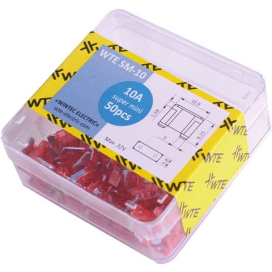 Набор предохранителей WTE WTE-SM10 FL mini 50 шт.