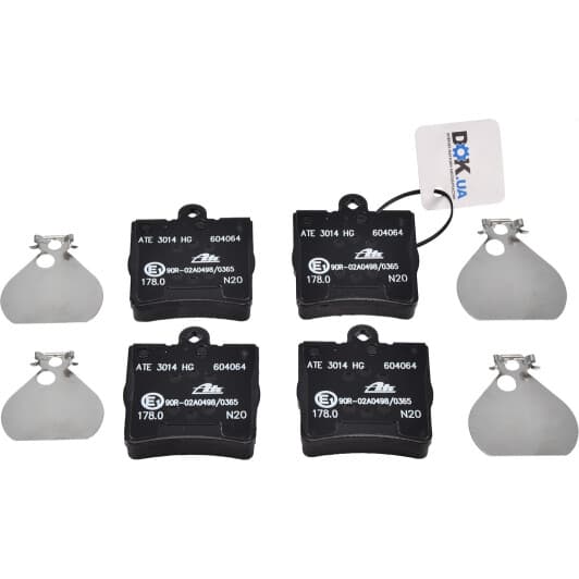 13.0460-4064.2 ATE Гальмівні колодки