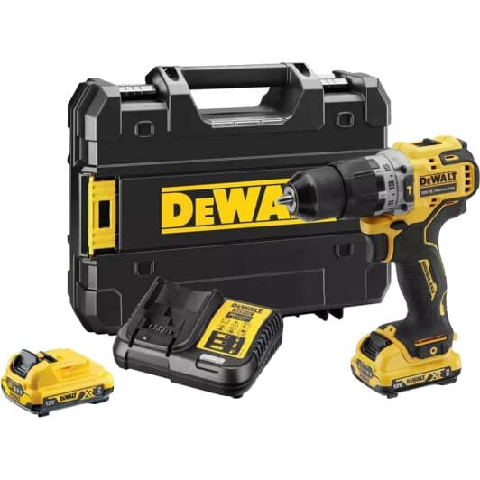 Шуруповерт DeWALT аккумуляторный DCD706D2 (2 аккумулятора + ЗУ + чехол)