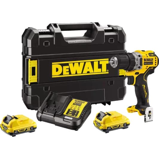 Шуруповерт DeWALT аккумуляторный DCD701D2 (2 аккумулятора + ЗУ + чехол)