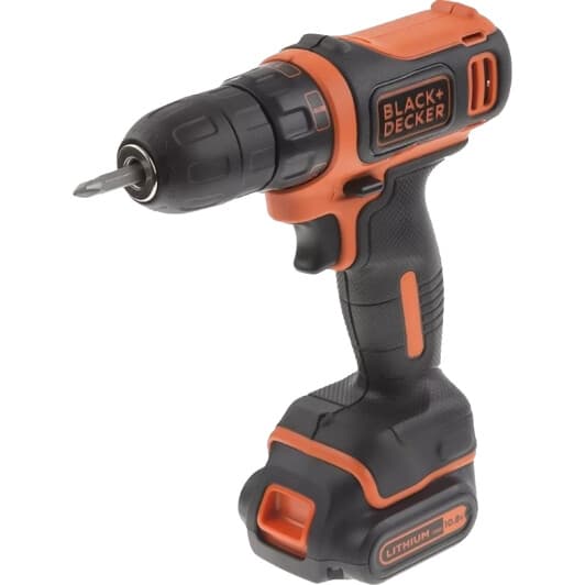 Шурупокрут BLACK+DECKER акумуляторний BDCDD12B (2 акумулятори + ЗП)