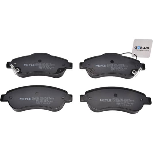 025 246 3819/W Meyle Гальмівні колодки для Honda CR-V