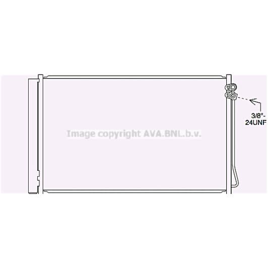 ms5717d AVA Quality Cooling Радіатор кондиціонера