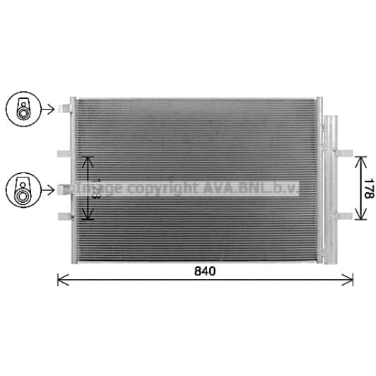 fd5675d AVA Quality Cooling Радиатор кондиционера