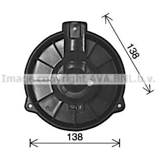 hd8318 AVA Quality Cooling Вентилятор салону