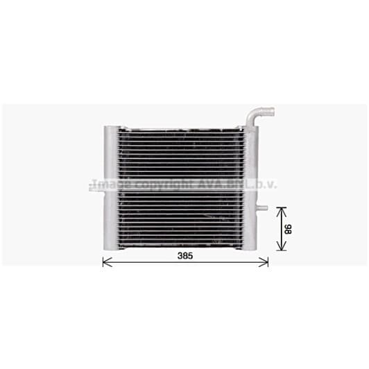 au2334 AVA Quality Cooling Радиатор охлаждения двигателя для Land Rover Range Rover