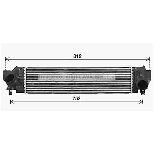 bw4582 AVA Quality Cooling Інтеркулер