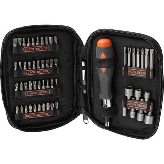 Викрутка реверсивна з набором бит BLACK+DECKER A7104