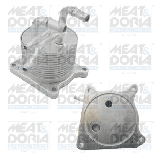 95239 Meat & Doria Оливний радіатор двигуна