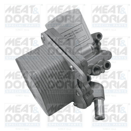 95095c Meat & Doria Оливний радіатор двигуна