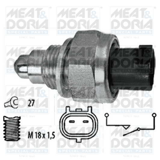 36084 Meat & Doria Вимикач ліхтарів заднього ходу
