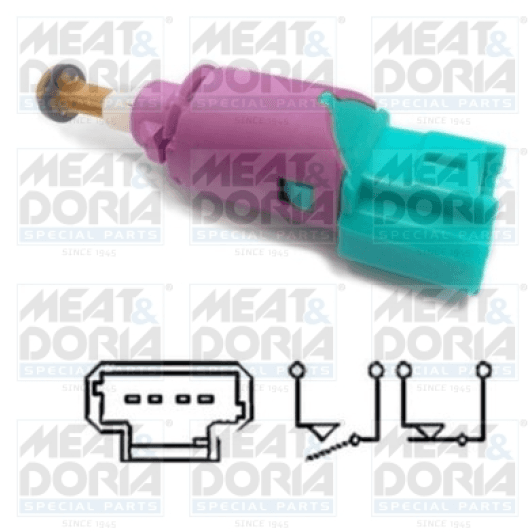 35090 Meat & Doria Выключатель стоп-сигнала