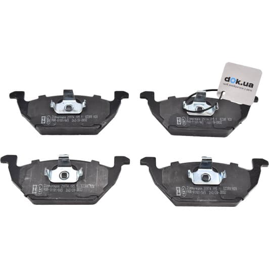 21974.195.1 Zimmermann Тормозные колодки