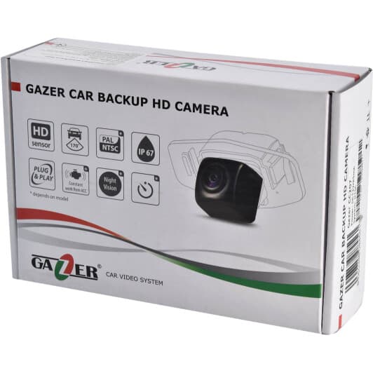 Камера заднего вида Gazer CC207 CC207