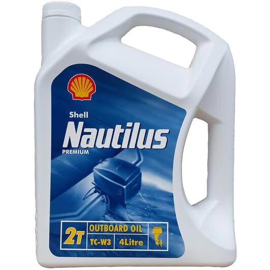 Shell Nautilus Premium Outboard Oil, 4 л (511836) моторна олива 2T