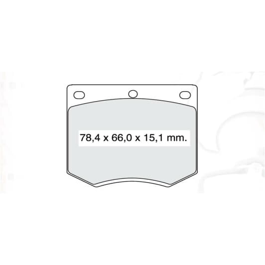 D359E DAfmi Тормозные колодки