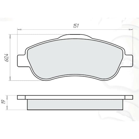 D512E DAfmi Тормозные колодки
