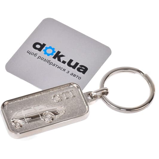 Брелок VAG GTI серый 5KA087010