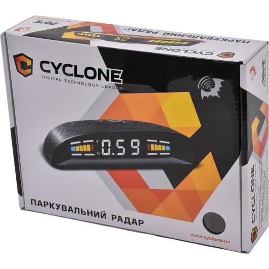 Парктроник Cyclone SJ-4D серебристый 4 шт.