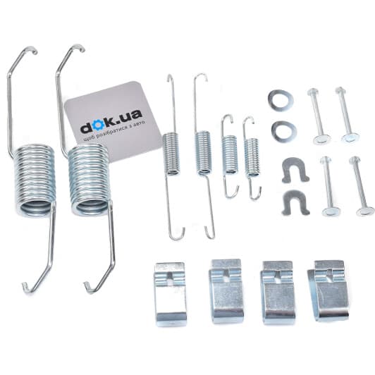 0743Q A.B.S. Монтажний комплект барабанних гальмівних колодок