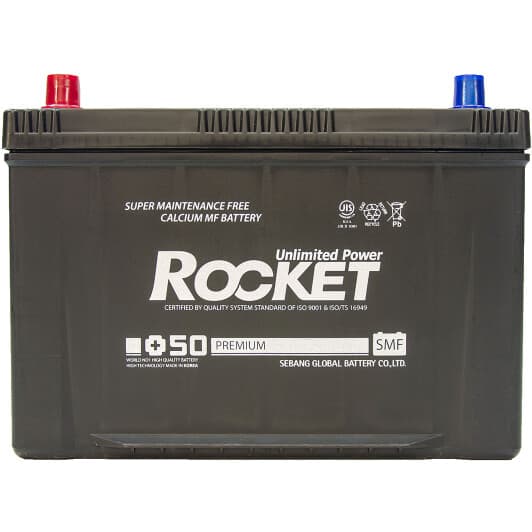 Аккумулятор Rocket 6 CT-100-L Premium SMF125D31R