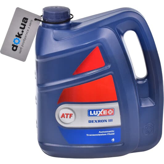 Luxe ATF Dexron III (4 л) трансмиссионное масло