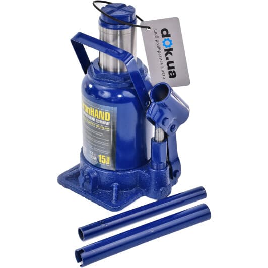 Домкрат Vitol бутылочный гидравлический 15 т ДБ-15002Н