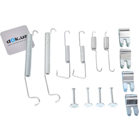 B160146 Denckermann Комплектующие дисковых тормозных колодок