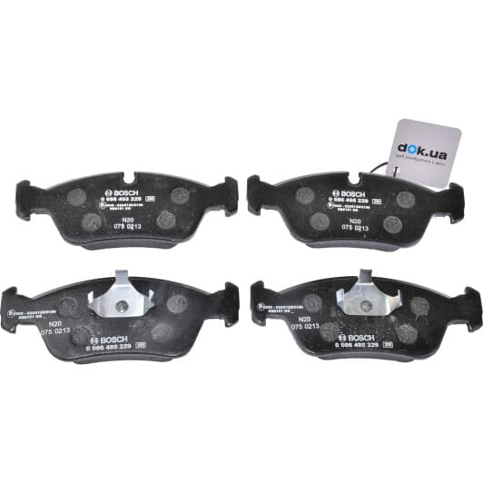 0 986 495 229 Bosch Тормозные колодки