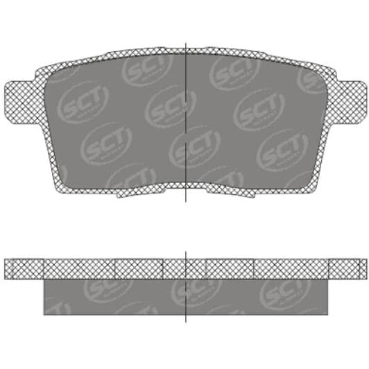 sp687pr SCT Germany Тормозные колодки