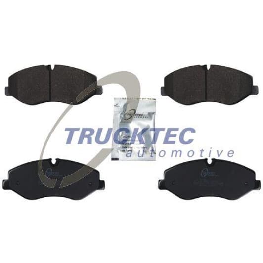 0235497 Trucktec Automotive Тормозные колодки