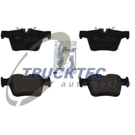 0235518 Trucktec Automotive Тормозные колодки