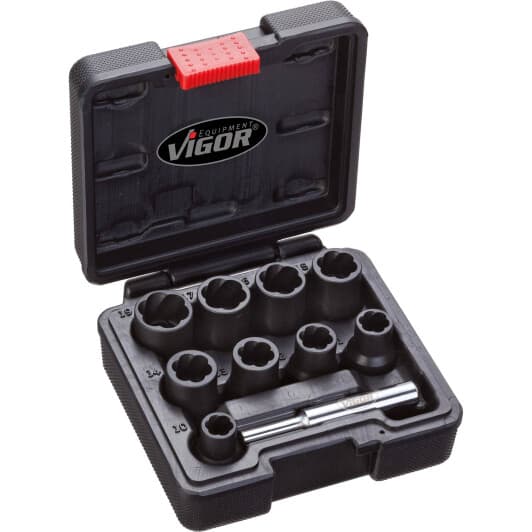 Набір головок-екстракторів Vigor V2404 10 шт.