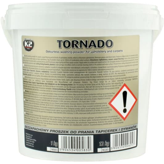 Очиститель салона K2 Tornado 1000 мл