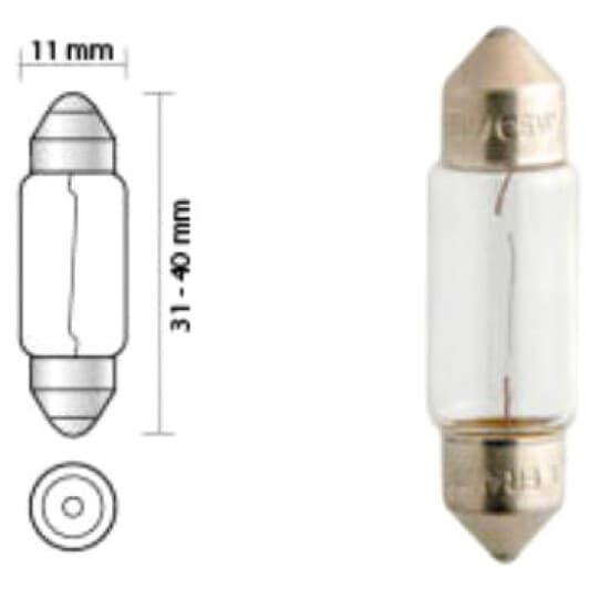 Автолампа Mobis SV8,5-8 5 W прозора 1864505009n
