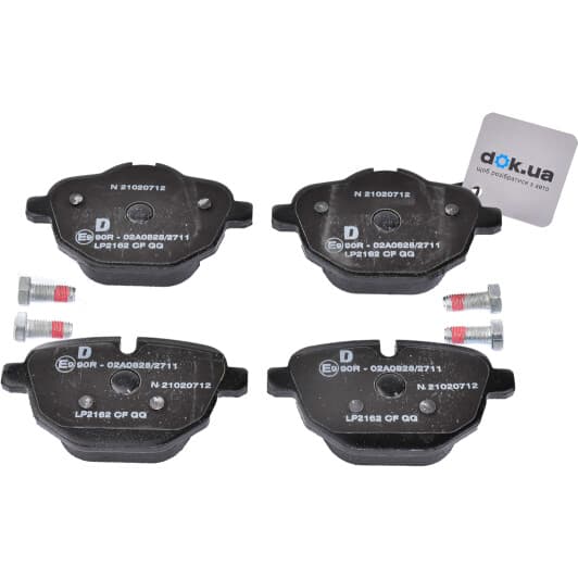 LP2162 Delphi Тормозные колодки