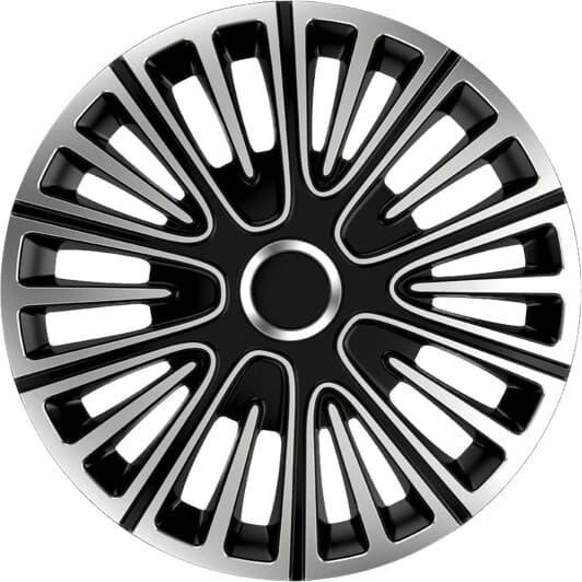 Комплект ковпаків на колеса Argo Motion колір сріблястий + чорний R16